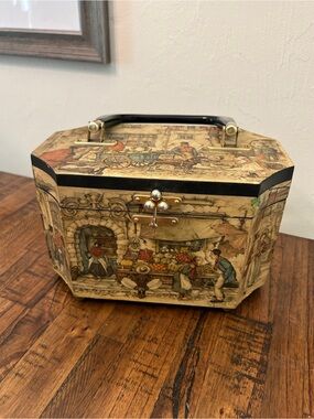 Vintage 70’s Anton Pieck Box Purse